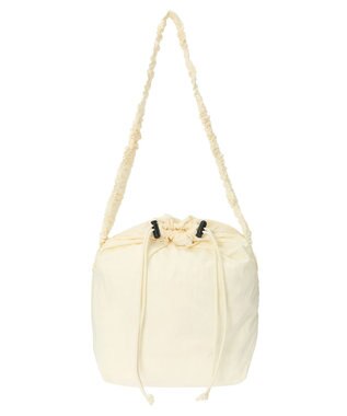 Green Parks ・ＱＵＯＮ　ドロストワンショルダーバッグ Ivory