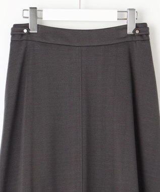 J.PRESS LADIES 【洗える】セルロースリバー スカート グレー系