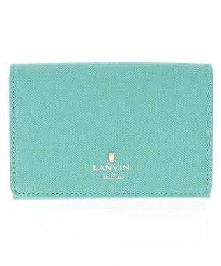 LANVIN en Bleu リュクサンブールカラー 名刺入れ