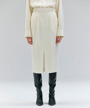 BEIGE， 【VERY NaVY12月号掲載】TERNES / 2タックウールスカート