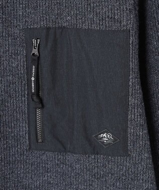 JOSEPH ABBOUD MOUNTAIN 【UNISEX】リサイクルウールポリ ニット グレー系