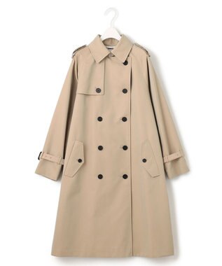 ICB L 【撥水加工】ＴＣシャンブレーツイル トレンチコート ベージュ系