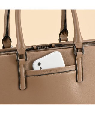 ACE BAGS & LUGGAGE 【雑誌掲載】 W&.Day Night トッテン スクエアトート A4サイズ 11752 ダブルアンドデイナイト アイボリー