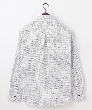 JOSEPH ABBOUD 【サスティナブル素材】テンセルプリント シャツ ホワイト系5