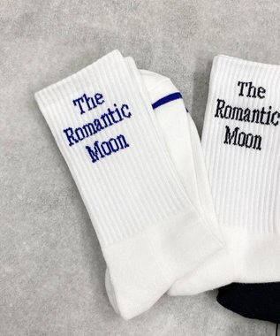 WEGO ロゴリブソックス ブルー