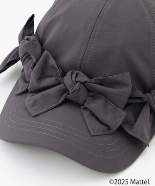 ANY 【Barbie(TM)】リボンキャップ チャコール