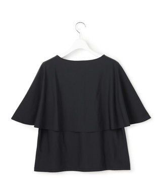 ICB 【先行予約・WEB限定カラーあり】マットスキューバ ケープデザインカットソー ブラック