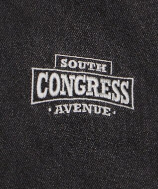 WEGO ワーカーズフードブルゾン デニムブラックソノタ