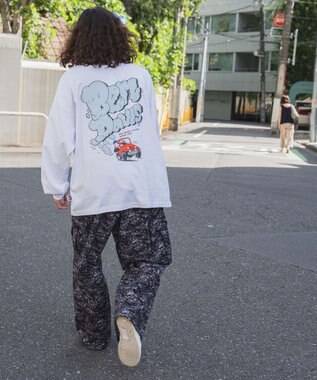 WEGO 別注ベンデイビスバックモチーフロゴLT ホワイト