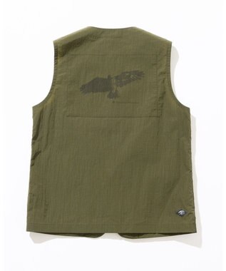 JOSEPH ABBOUD MOUNTAIN 【ECO撥水・軽量/男女兼用】Teeamu Jarviコラボベスト カーキ系