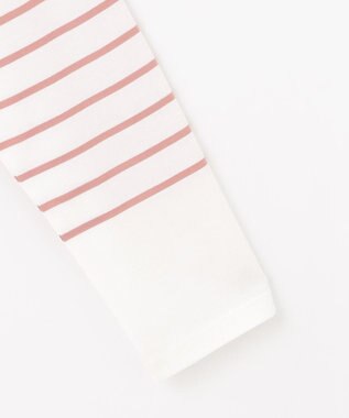 J.PRESS LADIES バスクボーダー カットソー ピンクボーダー系