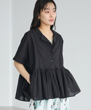 CRAFT STANDARD BOUTIQUE インド製 ペプラムブラウス