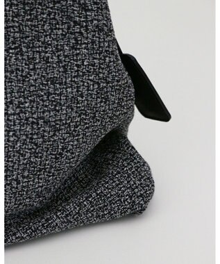 MORROW by thank 【A4サイズ収納可/軽量】DREW W トートバッグ ブラック　ミックス