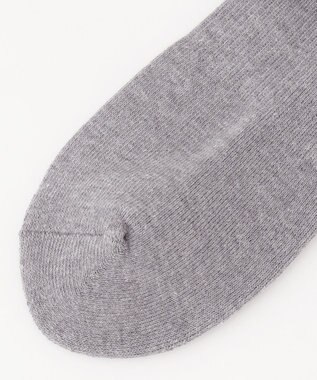 23区GOLF 【MEN】ロゴライン 18センチ丈ソックス ライトグレー系