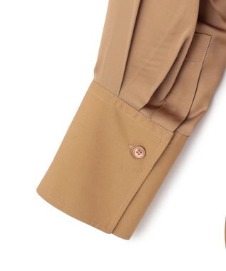 JOSEPH ポプリン　ドッキングブラウス Cassonade