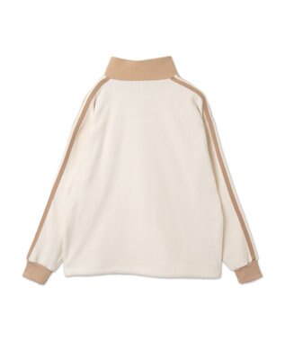 WEGO 【ユニセックス着用ITEM】USPOLOフリースハーフジッププルオーバー ホワイトその他