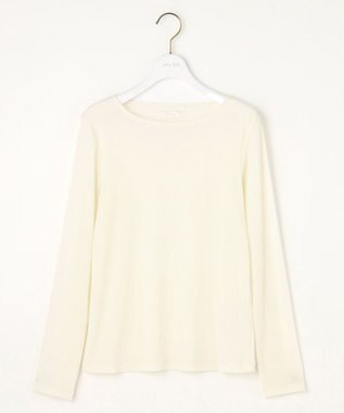 ANY SIS S 【洗える】チュールベロア プルオーバー アイボリー