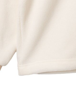 WEGO 【ユニセックス着用ITEM】USPOLOフリースハーフジッププルオーバー ホワイトその他