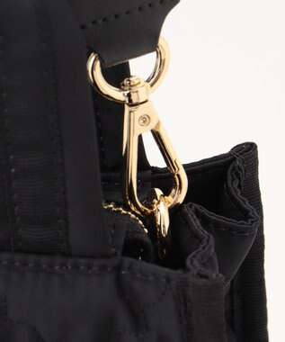 TOCCA 【撥水】CHECKER CLOVER QUILTMINIBAG キルトミニバッグ ブラック系