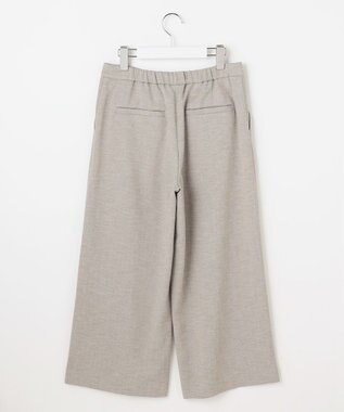 J.PRESS LADIES Shineシャンブレーツイル クロップド パンツ グレー系