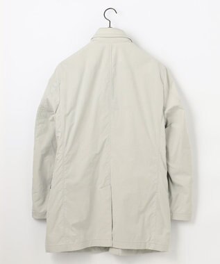 JOSEPH ABBOUD 【25SS・7ポケット/軽量/ECO撥水/インフード】ライトマイクロリップピーチ コート アイボリー系