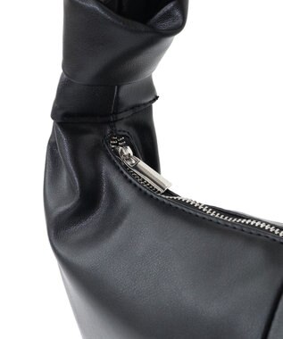 AMERICAN HOLIC ハンドルデザイン合皮BAG Black