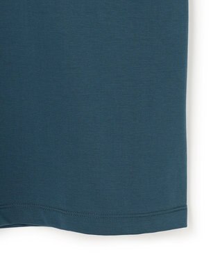 JOSEPH HOMME 【WEB・一部店舗限定】【素材アップデート】ライトタブルジャージー　ロゴプリント半袖Tシャツ サックスブルー系