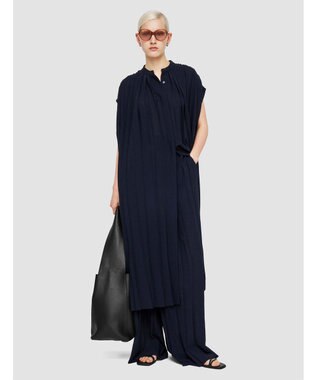 JOSEPH エアリープリッセ　ドレス Navy