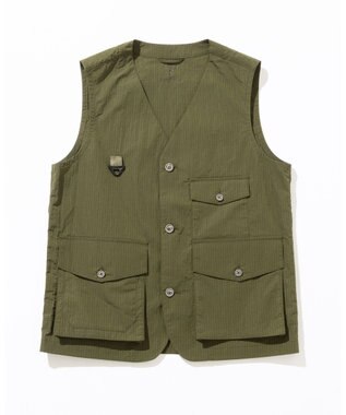 JOSEPH ABBOUD MOUNTAIN 【ECO撥水・軽量/男女兼用】Teeamu Jarviコラボベスト カーキ系