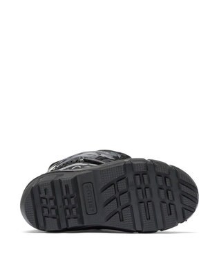 SOREL SOREL/ 【KIDS】チルドレンズ フルーリーブーツプリント /ソレル Black、 Quarry