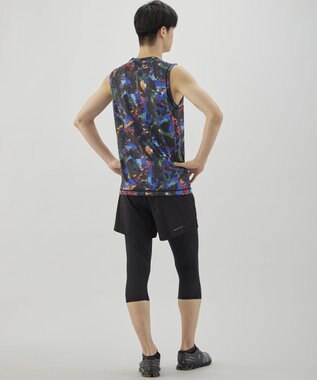 CW-X 【UNISEX】 CW-X ボトムス ランニングパンツ 2分丈 はっ水(本体) UVカット率90%以上(本体) ユニセックス DHR335 /ワコール ブラック