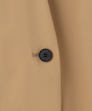 ICB 【接触冷感・UVカット・撥水・洗える】 プルーフ4WAYタフタ ノーカラージャケット コルク系