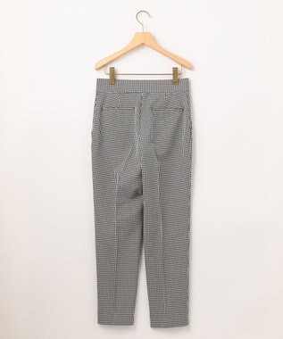 組曲 【洗える・ウエストゴム仕様】2WAYストレッチテーパード パンツ ネイビー系3