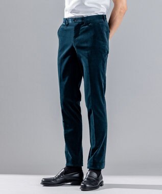 JOSEPH HOMME ライトコーデュロイストレッチ / CITY ピーコックグリーン系