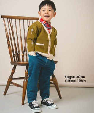 ami amie 惑星カーディガンFree Size カーキ