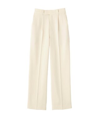 earth music&ecology ストレートパンツ Ecru