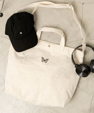 WEGO 2wayキャンバストート 柄12