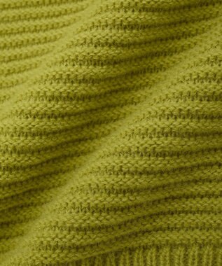 YECCA VECCA Vネックドロストデザインニット Lime Green