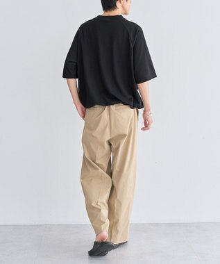 CRAFT STANDARD BOUTIQUE カノコドロストラグランＴシャツ Black