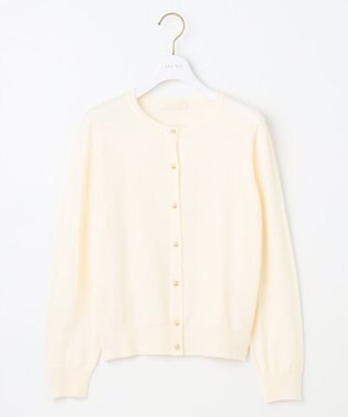 ANY SIS 【ウールブレンドシリーズ】ベーシック カーディガン アイボリー