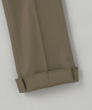 GOTAIRIKU 仕事で着られる綿パン【吸水速乾/ストレッチ/折り目加工】クールマックスコットンパンツ_ノータック（26年モデル） ダークグリーン/26年限定色