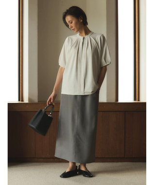 Green Parks BEST PRICE  ２ＷＡＹタック５分袖ブラウソー Light Beige