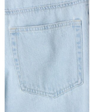 earth music&ecology センタースリットデニムパンツ Light Indigo
