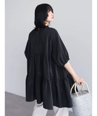 Green Parks ・ＥＬＥＮＣＡＲＥ　ＤＵＥ　ティアードチュニック Black