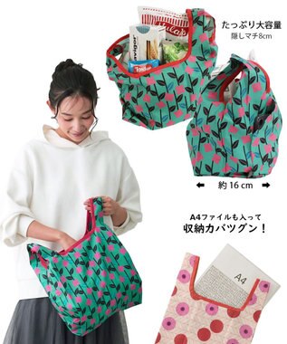 ROOTOTE 1033【ギフトにおすすめ】EU.ルーショッパーミッド.ゾッティ-A 02：ローズガーデン