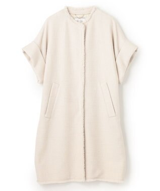 BEIGE， 【S-size】CAMBON / ハーフスリーブアウター Bone