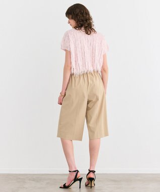 BEIGE， 【洗える】LYCORIS / カットジャカードプルオーバーニット Light Pink