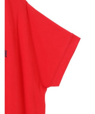 CRAFT STANDARD BOUTIQUE ヴィンテージ風天竺ワンポイントワンピース Gray Beige