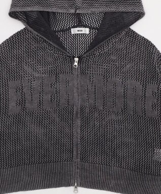 WEGO ヴィンテージウォッシュメッシュパーカー スミクロ