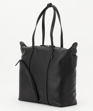 Y'SACCS イタリアンシープ　ビッグトート ブラック